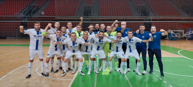 Futsaleri KMF ’’Radnik MD Shop ’’ danas igraju prvu utakmicu glavne runde Lige šampiona (foto)