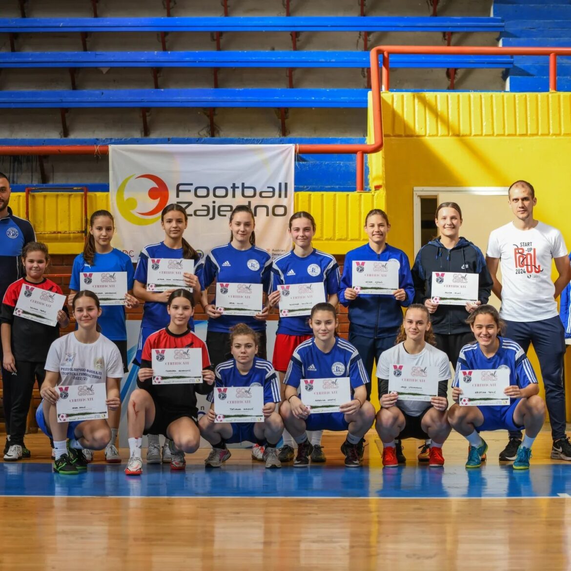 Održan Kamp „GOal girls“ u Bijeljini – približiti djevojčicama futsal kao sport (foto)