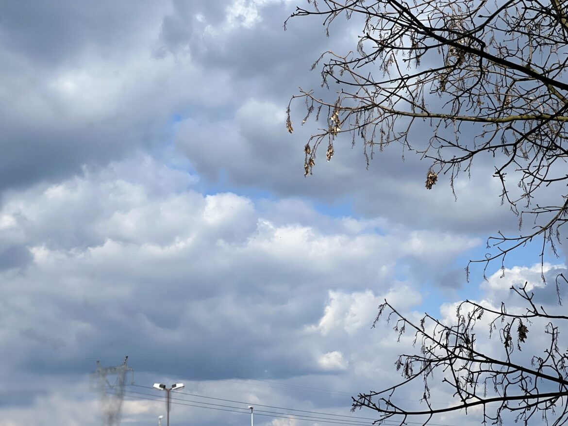 VRIJEME DANAS promjenljivo do pretežno oblačno