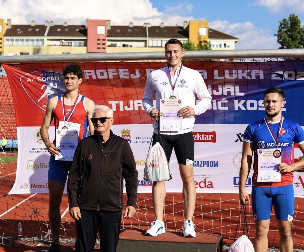 Blistav nastup takmičera AK “Atletik” iz Bijeljine na Međunarodnom atletskom mitingu” Trofej Banja Luka 2024 – Memorijal Tijana Gligić Kosić“