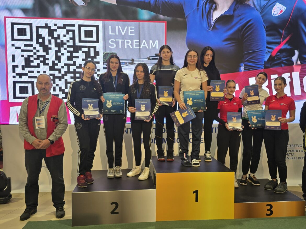 Na turniru „28. Competition od Olympic Hopes 2024“ Sofija Rakić osvojila zlatnu medalju, a ekipa  Streljačkog kluba „TRB“ srebrnu (foto)