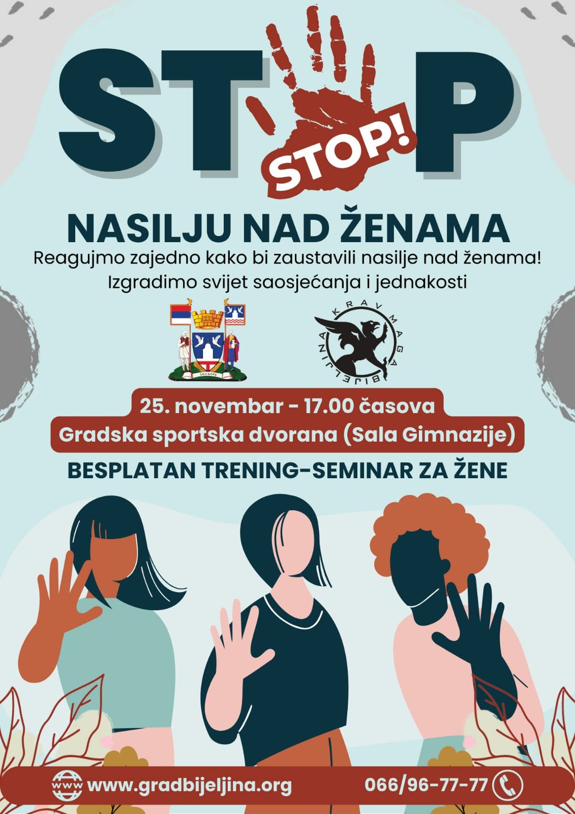 BIJELJINA: Stop nasilju nad ženama! (foto)