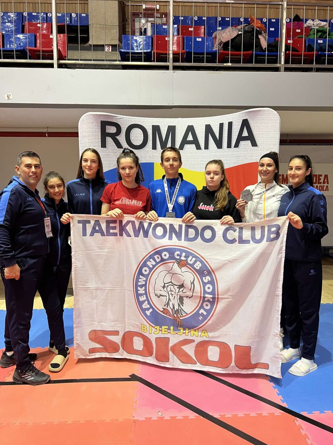 Taekwondo klub „Sokol“ iz Bijeljine blistao na Balkanskom prvenstvu u Rumuniji (foto)